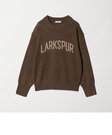 ロゴ ニット プルオーバー 2 ウォッシャブル