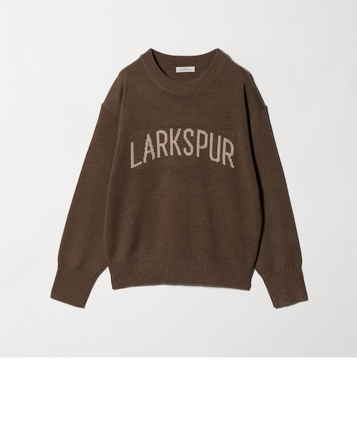 ロゴ ニット プルオーバー 2 ウォッシャブル