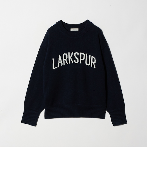 ロゴ ニット プルオーバー 2 ウォッシャブル