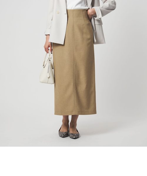 エルメス タイトスカート ベージュ 34 フランス製 上品シルエット エルメス タイトスカート ベージュ 34 フランス製 上品シルエット