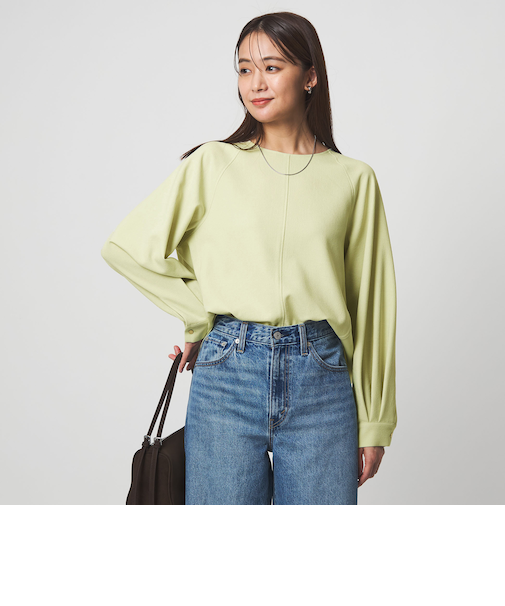 ［size SHORTあり］フルリー フォルム プルオーバー ブラウス