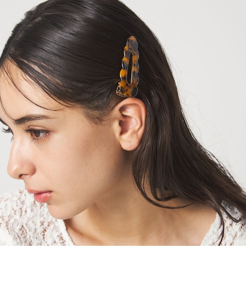 PEIGNEE＞ ヘアクリップ / SIGNATURE HAIR｜グリーンレーベル