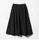 ギャザー フレア スカート