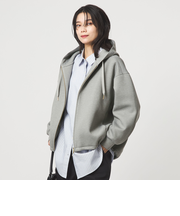 ［size SHORTあり］ダンボール ジップ フーディ