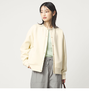 ダンボール ノーカラー カーディガン