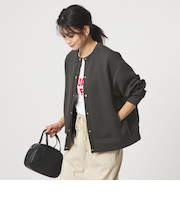 ダンボール ノーカラー カーディガン