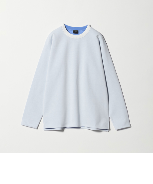 ダブルフェイス クルーネック カットソー