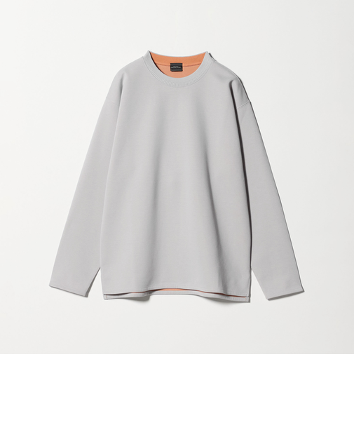 ダブルフェイス クルーネック カットソー