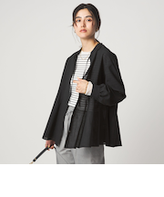 ［size SHORTあり］ミルフィーユ フレア ブラウス