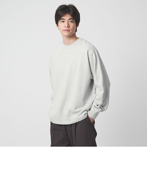 【別注】＜Champion＞クルーネック 長袖 スウェット
