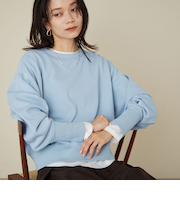 【別注】＜Champion＞ロングスリーブ スウェット プルオーバー