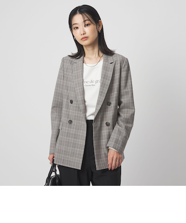 ［size SHORTあり］カチリラ ダブル ジャケット  ウォッシャブル ストレッチ