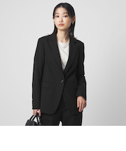 ［size SHORTあり］カチリラ シングル テーラード ジャケット ブラック