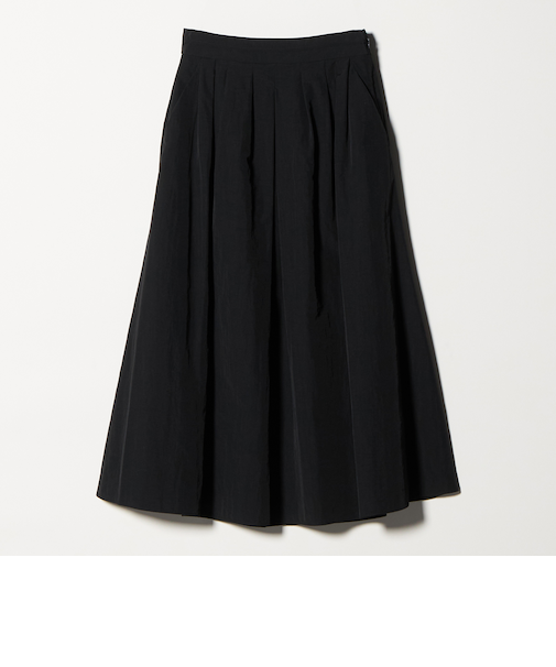 タック フレア スカート 2