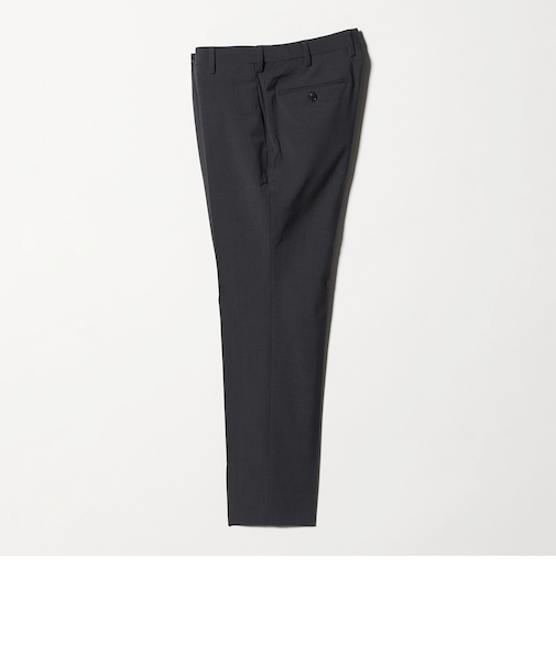 A+ TWPU トロピカル無地 スリム セットアップ パンツ スラックス -ウォッシャブル・ストレッチ・ウエストアジャスター-