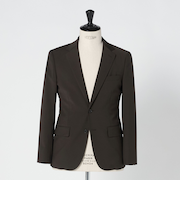 A+ TWPU トロピカル無地 2B スリム セットアップ ジャケット -ウォッシャブル・ストレッチ-