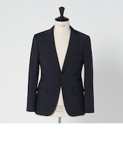 A+ TWPU トロピカル無地 2B スリム セットアップ ジャケット -ウォッシャブル・ストレッチ-