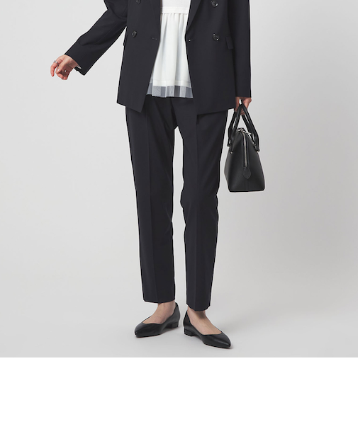 ［size SHORT/TALLあり］カチリラ テーパードパンツ ウォッシャブル ストレッチ