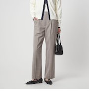 ［size SHORT/TALLあり］カチリラ ストレート パンツ ウォッシャブル ストレッチ