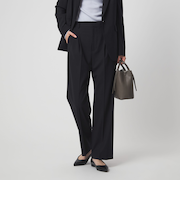 ［size SHORT/TALLあり］カチリラ ストレート パンツ ウォッシャブル ストレッチ