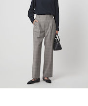 ［size SHORT/TALLあり］カチリラ ストレート パンツ ウォッシャブル ストレッチ