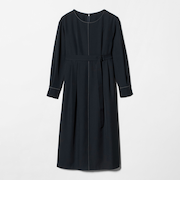 ステッチ タック セミフレア ワンピース