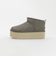 ＜UGG＞クラシック ウルトラ ミニ プラットフォーム ブーツ