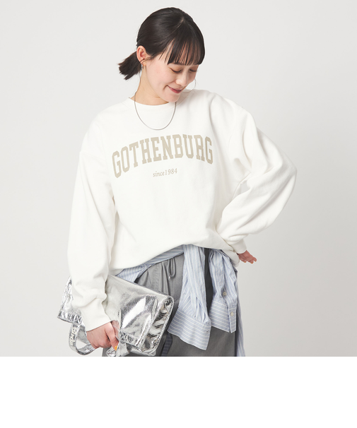 フェード カレッジ ロゴ スウェット プルオーバー