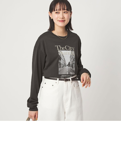 アソート グラフィック ロングスリーブ Tシャツ｜グリーンレーベル