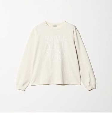 アソート グラフィック ロングスリーブ Tシャツ