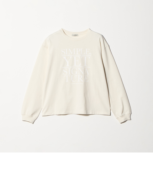 アソート グラフィック ロングスリーブ Tシャツ