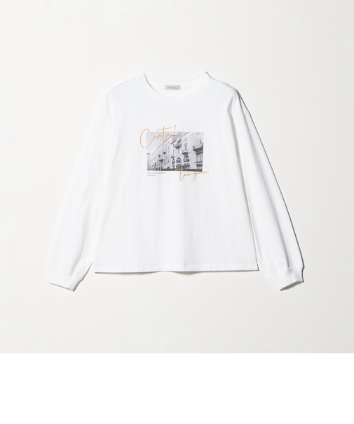 アソート グラフィック ロングスリーブ Tシャツ