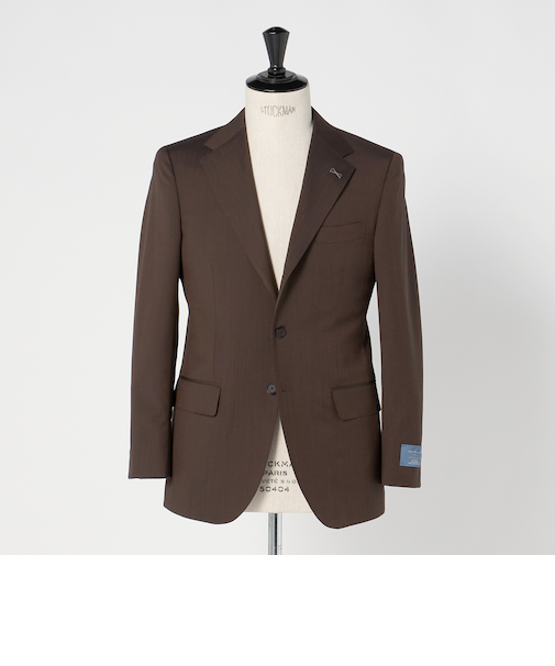 GUABELLO モヘヤ混トロピカル 3B HXD スーツジャケット