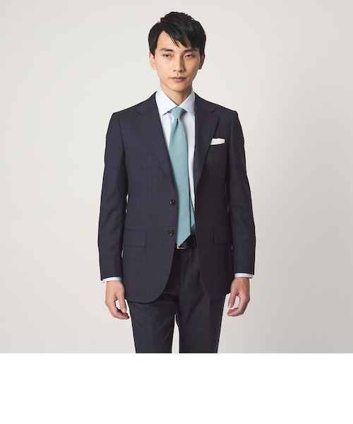 REDA グレンチェック 3B HXD スーツジャケット｜グリーンレーベル