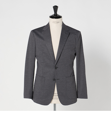 A+ プリントジャージ 2B スタンダード セットアップ ジャケット -ウォッシャブル・ストレッチ-