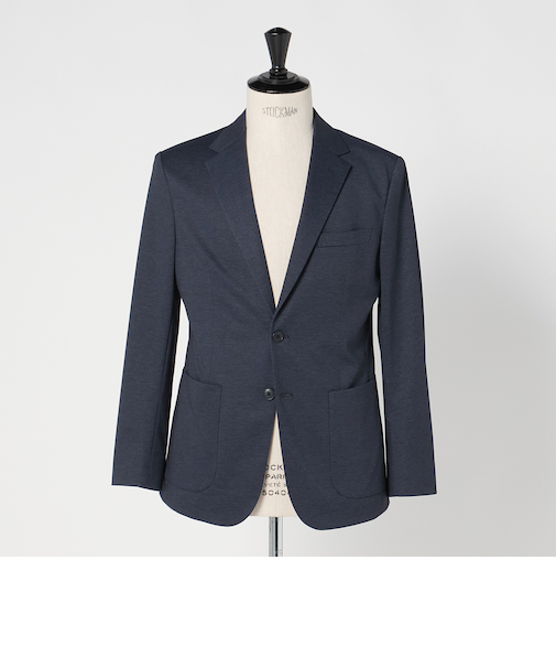 A+ プリントジャージ 2B スタンダード セットアップ ジャケット -ウォッシャブル・ストレッチ-