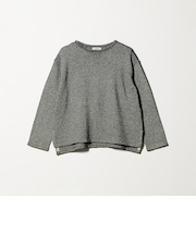 スラブ ニット プルオーバー ウォッシャブル