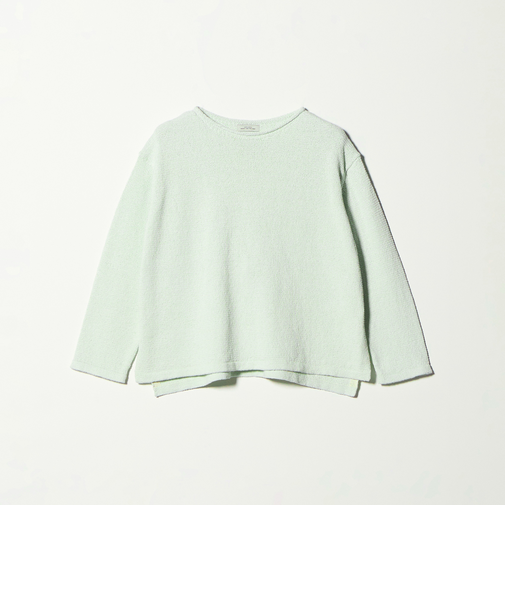 スラブ ニット プルオーバー ウォッシャブル