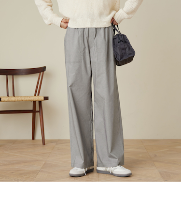 ［size SHORT/TALLあり］オルマイ LI/MIX ベイカー パンツ