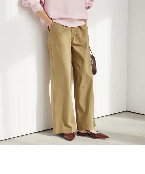 ［size SHORT/TALLあり］オルマイ LI/MIX ベイカー パンツ