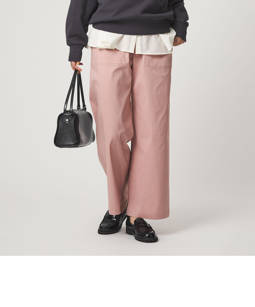 ［size SHORT/TALLあり］オルマイ LI/MIX ベイカー パンツ