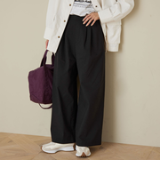 ［size SHORT/TALLあり］オルマイ LI/MIX ワイド パンツ