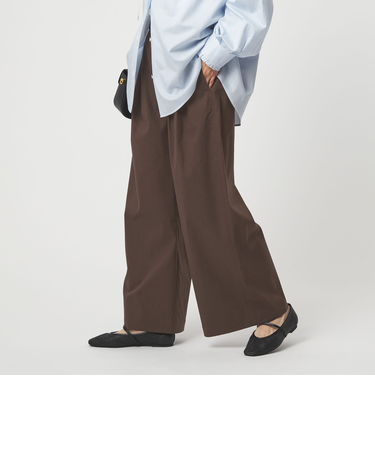 ［size SHORT/TALLあり］オルマイ LI/MIX ワイド パンツ