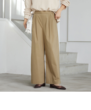 ［size SHORT/TALLあり］オルマイ LI/MIX ワイド パンツ