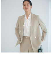 ［size SHORTあり］Greed グリード メランジ ダブル ジャケット