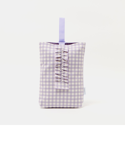 シューズバッグ（ギンガム） / キッズ