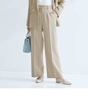 ［size SHORT/TALLあり］Greed グリード メランジ ストレート パンツ