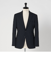 A+ ポリエステル シャークスキン 2B スタンダード セットアップ ジャケット -ウォッシャブル・ストレッチ-