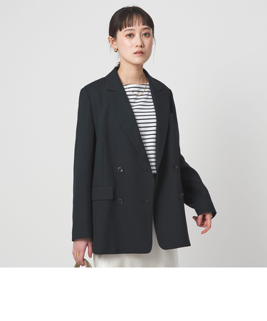 ［size SHORTあり］ラミーブレンド ダブル ジャケット