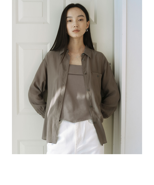 ＜SEASONAL COLLECTION＞シアー シャツ